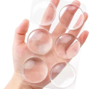 8 قطع سلكون لاصق لحماية الحائط من الخدش والضرر