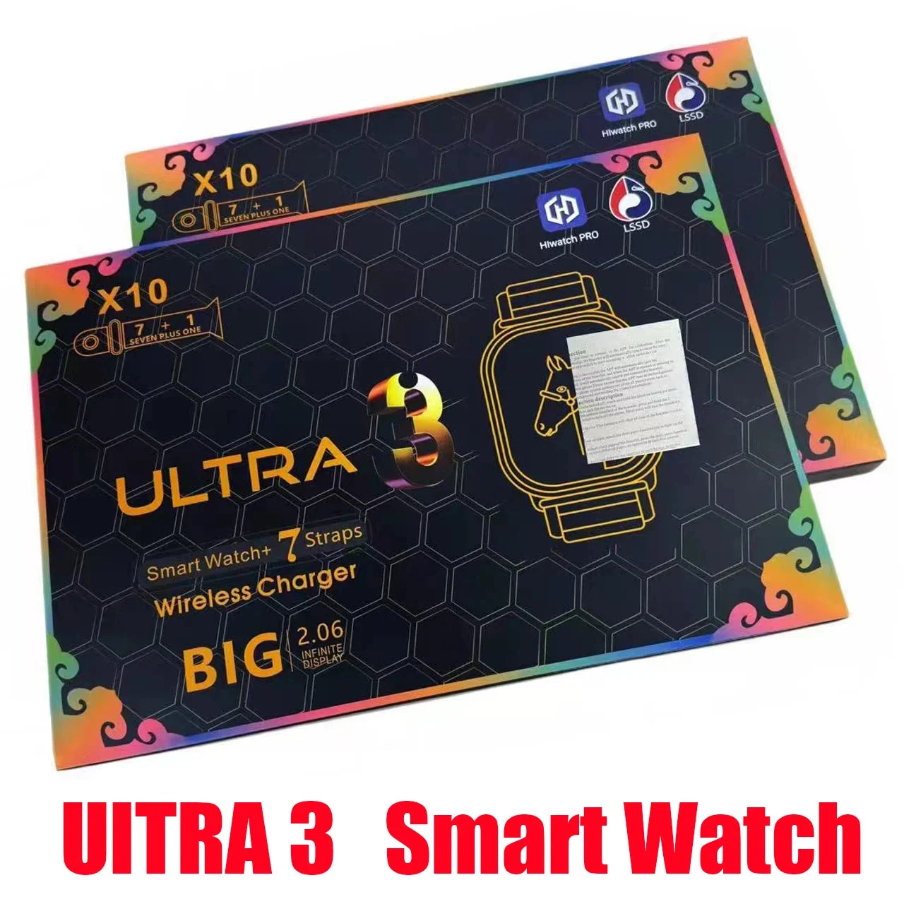 Ultra 3 Smartwatch 2.2HD Amoled