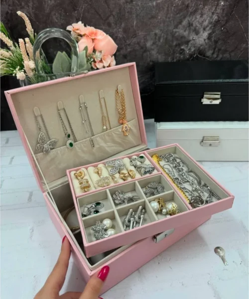 Boîte de rangement de bijoux