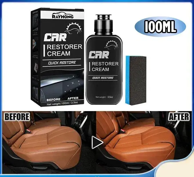 🚗✨ كريم ترميم وتجديد السيارة (Car Restorer Cream)